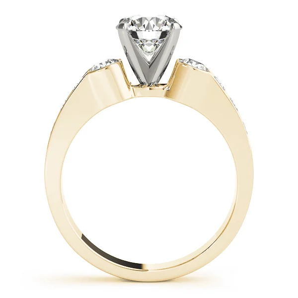 3-Stone Channel Set Engagement Ring - Image 5