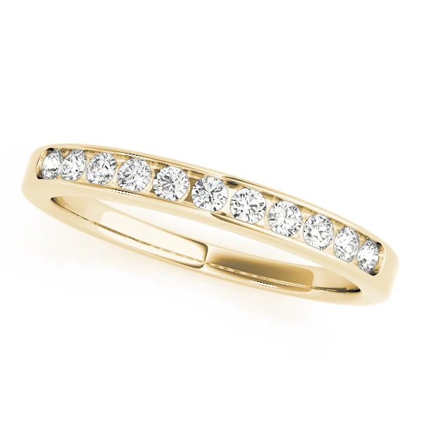 Channel Set Wedding Rings - Image 3