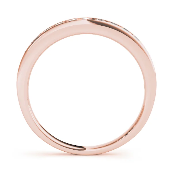 Channel Set Wedding Rings - Image 6