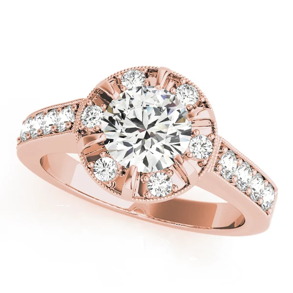 ENGAGEMENT RINGS HALO ROUND - Image 7