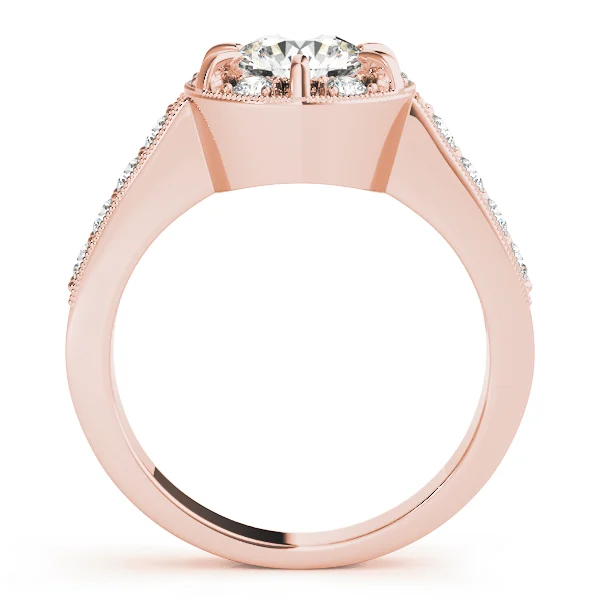 ENGAGEMENT RINGS HALO ROUND - Image 8