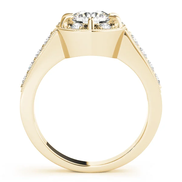 ENGAGEMENT RINGS HALO ROUND - Image 5