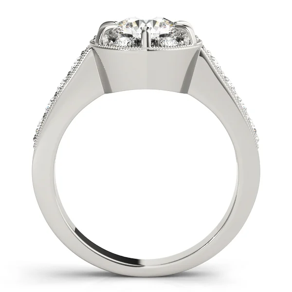 ENGAGEMENT RINGS HALO ROUND - Image 2