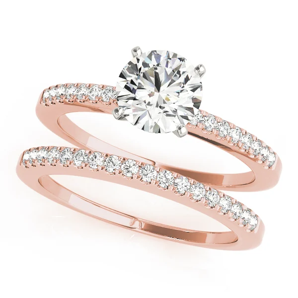 Single Row Prong Set Engagement Ring - Image 9