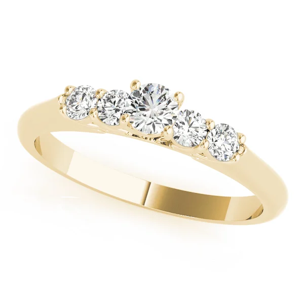 ENGAGEMENT RINGS SINGLE ROW PRONG - Image 4