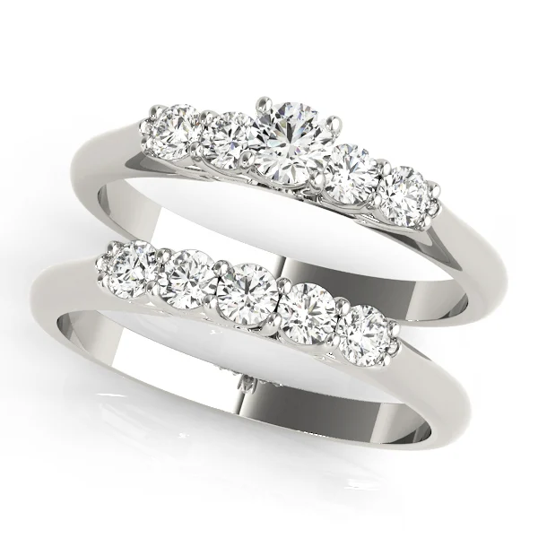 ENGAGEMENT RINGS SINGLE ROW PRONG - Image 3