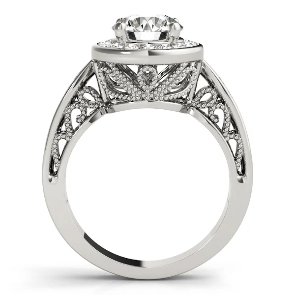 ENGAGEMENT RINGS HALO ROUND - Image 2