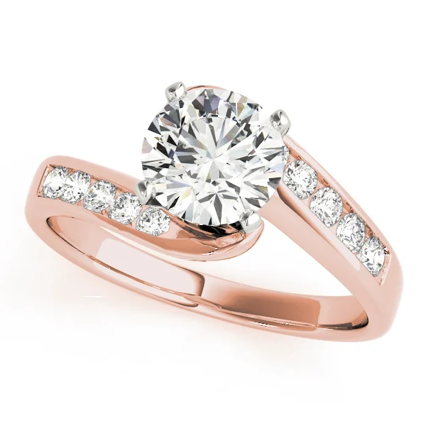 Bypass Channel Set Engagement Ring - Image 7