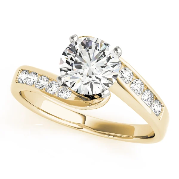 Bypass Channel Set Engagement Ring - Image 4