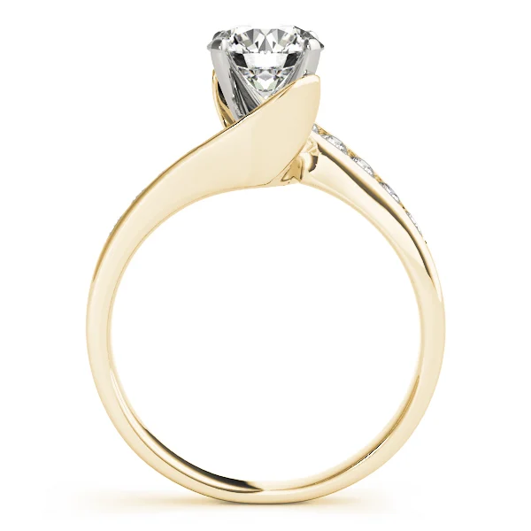 Bypass Channel Set Engagement Ring - Image 5