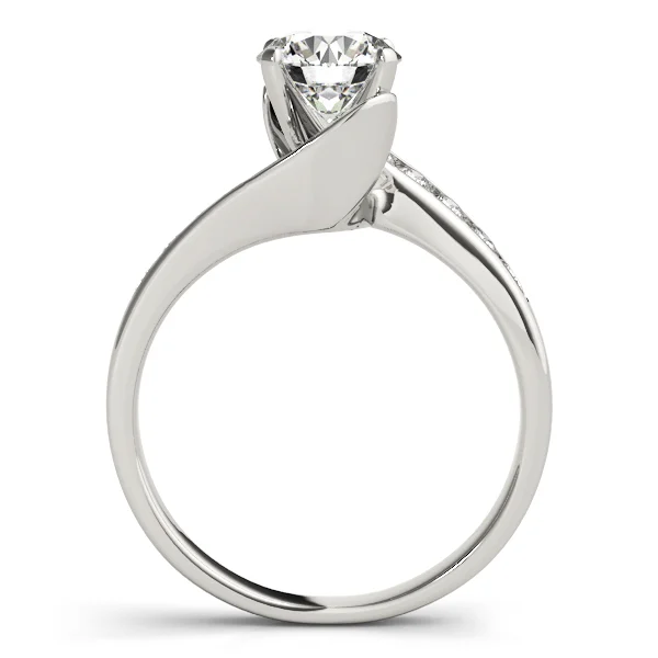 Bypass Channel Set Engagement Ring - Image 2