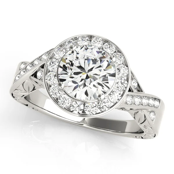 ENGAGEMENT RINGS HALO ROUND