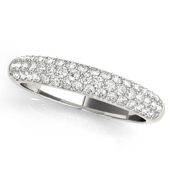 Pavé Set Wedding Band