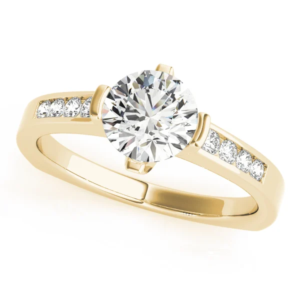 Channel Set Single Row Engagement Ring - Image 4