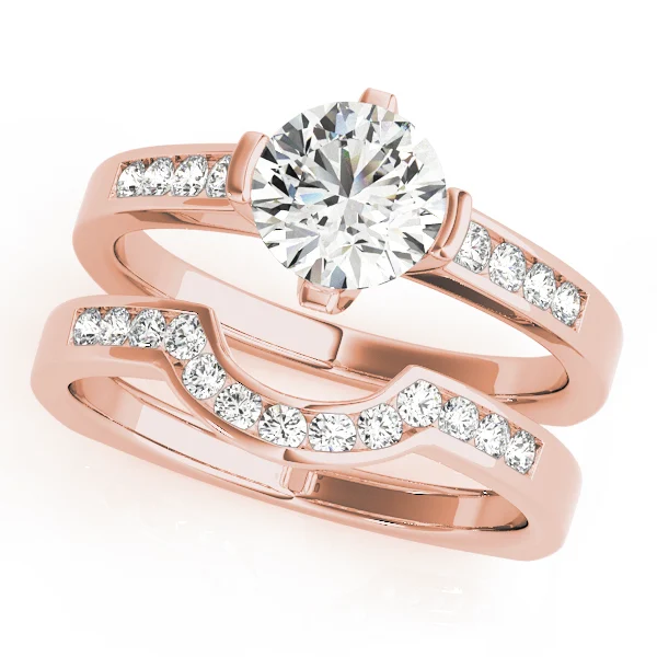 Channel Set Single Row Engagement Ring - Image 9