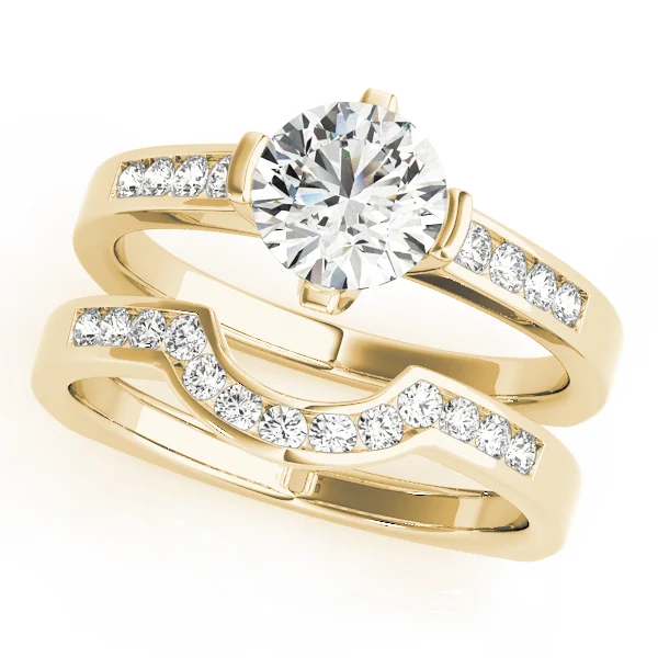 Channel Set Single Row Engagement Ring - Image 6