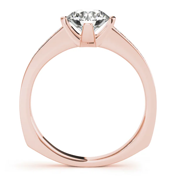 Channel Set Single Row Engagement Ring - Image 8
