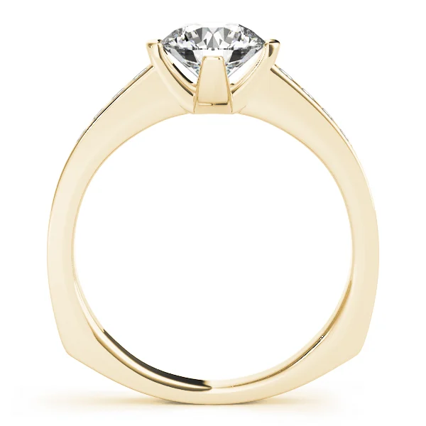 Channel Set Single Row Engagement Ring - Image 5