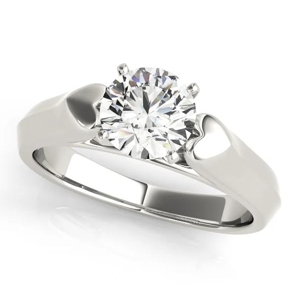 Cathedral Solitaire Engagement Ring