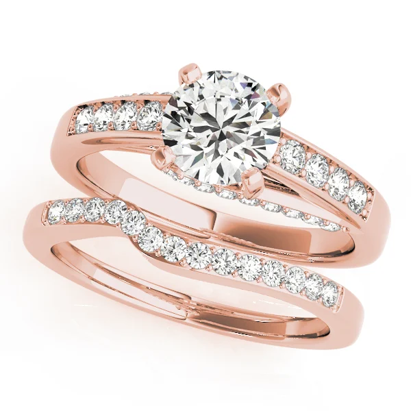 Single Row Prong In Channel Engagement Rings - Image 9