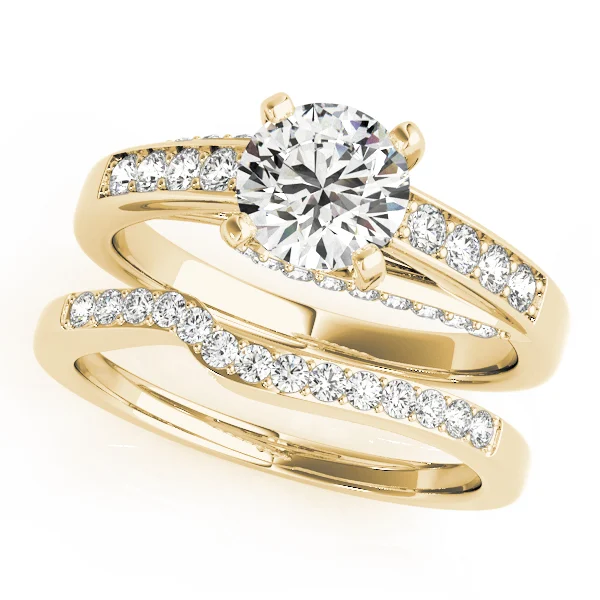 Single Row Prong In Channel Engagement Rings - Image 6