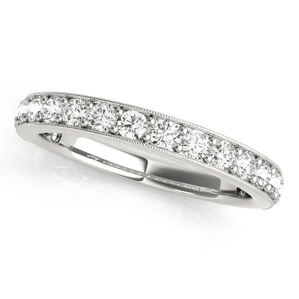 Prong In Channel Wedding Bands