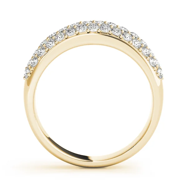 Multirow Pavé Wedding Ring - Image 4