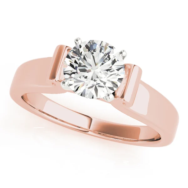 Cathedral Solitaire Engagement Ring - Image 7