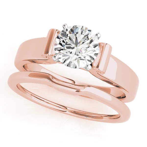 Cathedral Solitaire Engagement Ring - Image 9