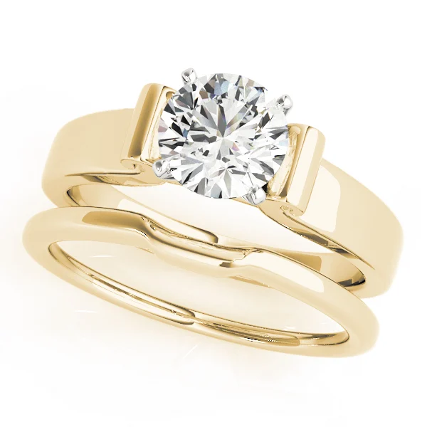 Cathedral Solitaire Engagement Ring - Image 6