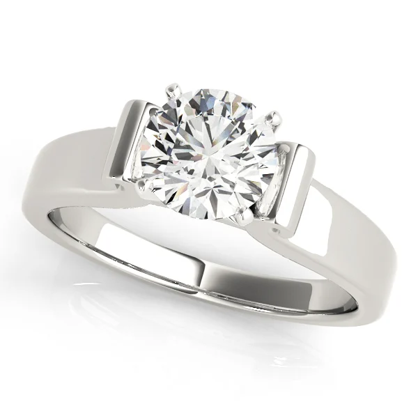 Cathedral Solitaire Engagement Ring