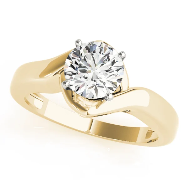 Solitaire Color Engagement Rings - Image 4