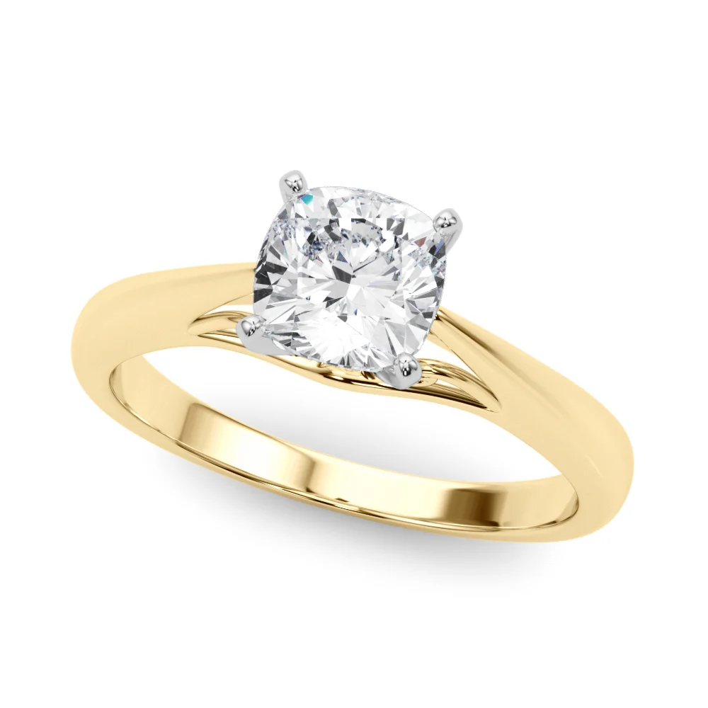 Solitaire Cathedral Engagement Ring - Image 51