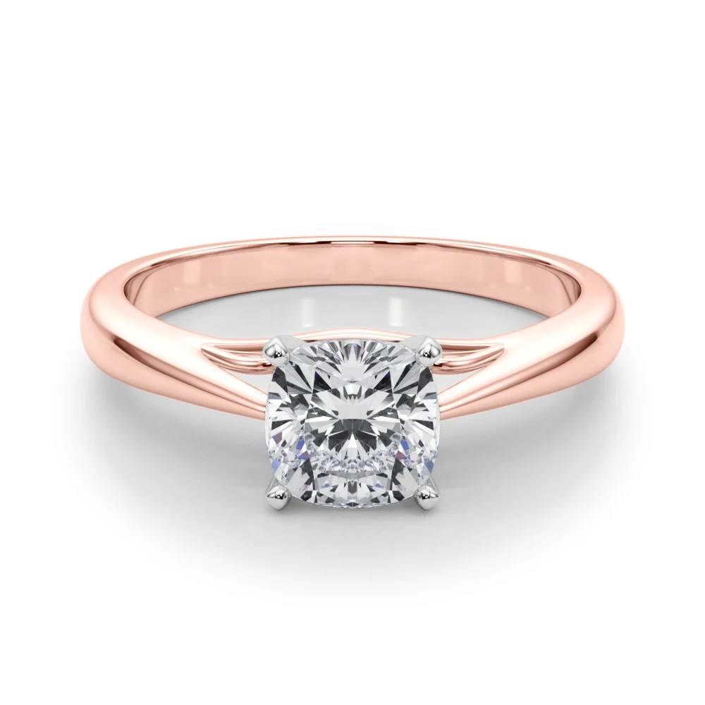 Solitaire Cathedral Engagement Ring - Image 58