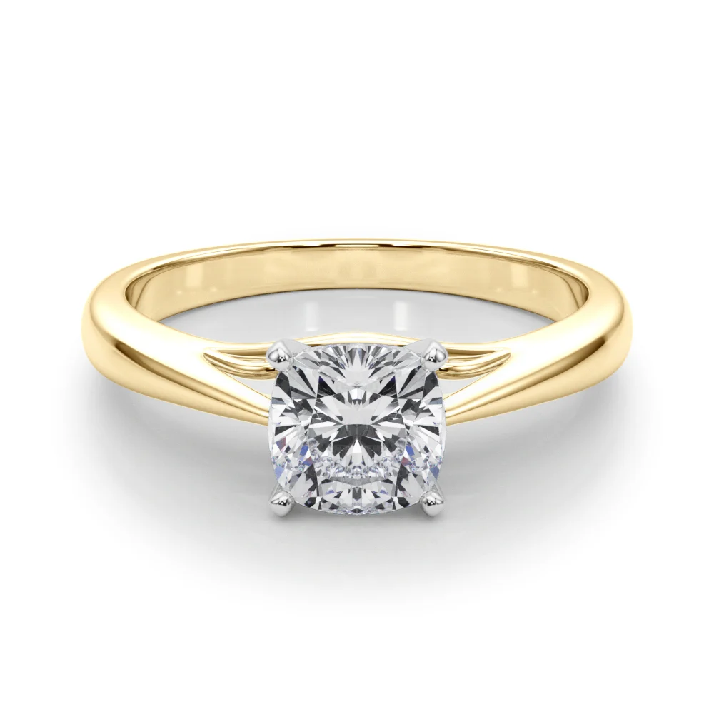 Solitaire Cathedral Engagement Ring - Image 53