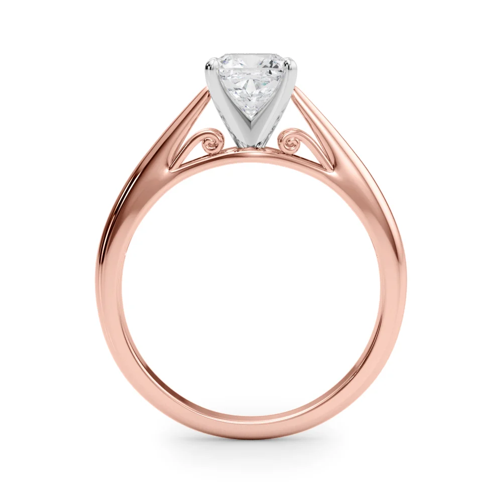 Solitaire Cathedral Engagement Ring - Image 57