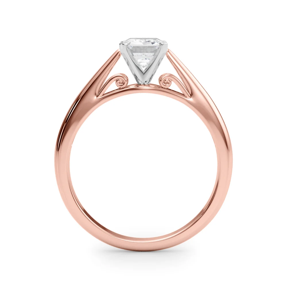 Solitaire Cathedral Engagement Ring - Image 27