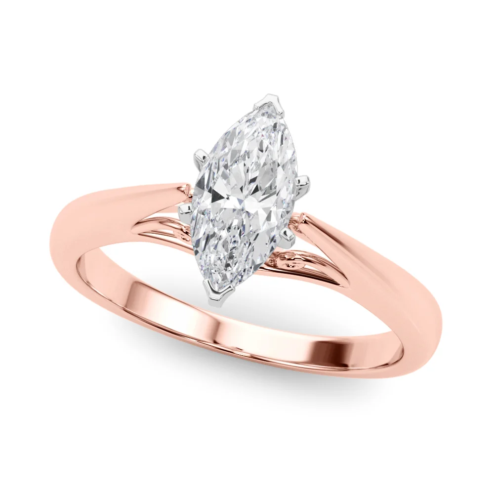 Solitaire Cathedral Engagement Ring - Image 101