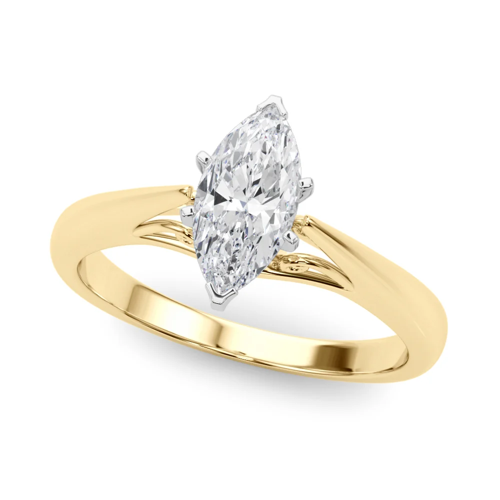 Solitaire Cathedral Engagement Ring - Image 96
