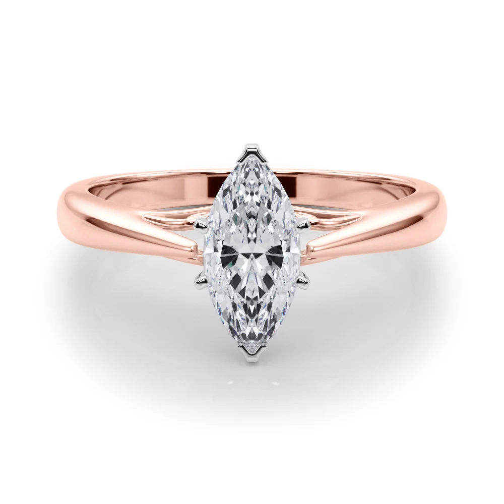 Solitaire Cathedral Engagement Ring - Image 103
