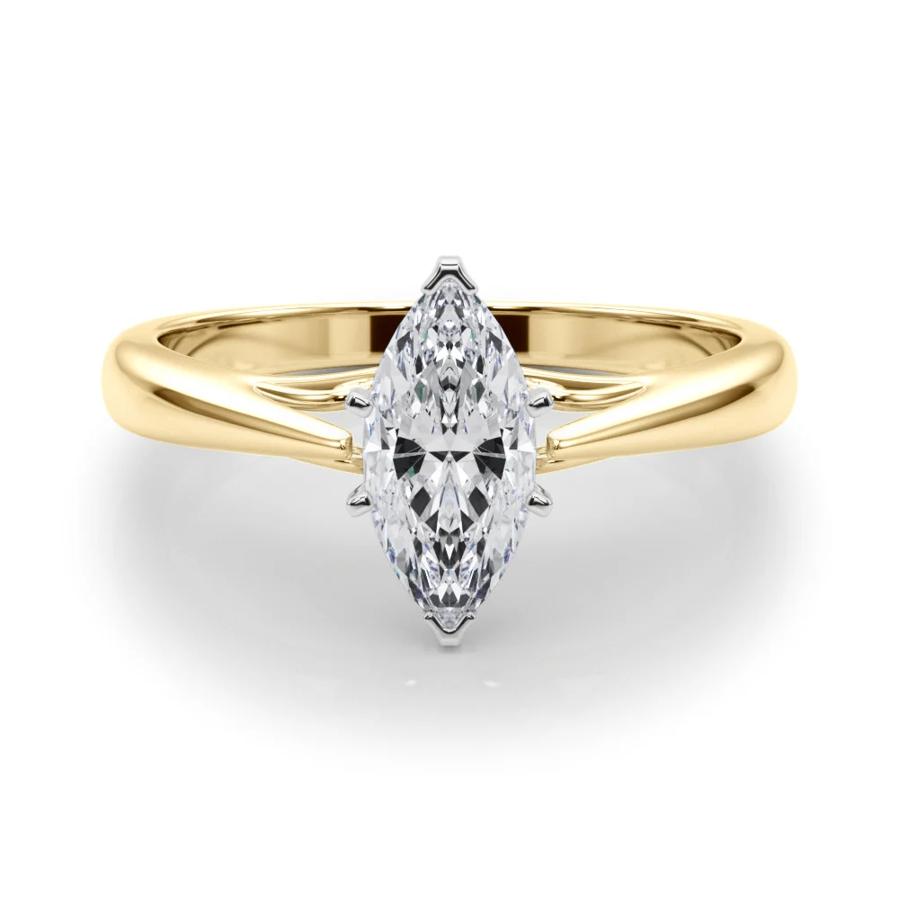 Solitaire Cathedral Engagement Ring - Image 98
