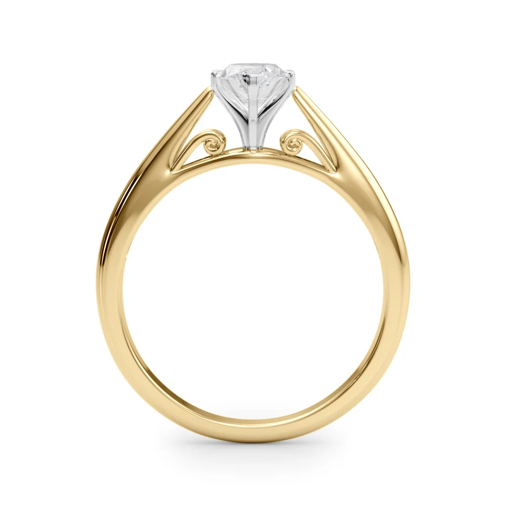 Solitaire Cathedral Engagement Ring - Image 97