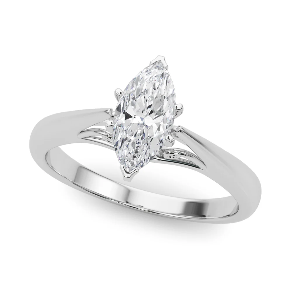 Solitaire Cathedral Engagement Ring - Image 91
