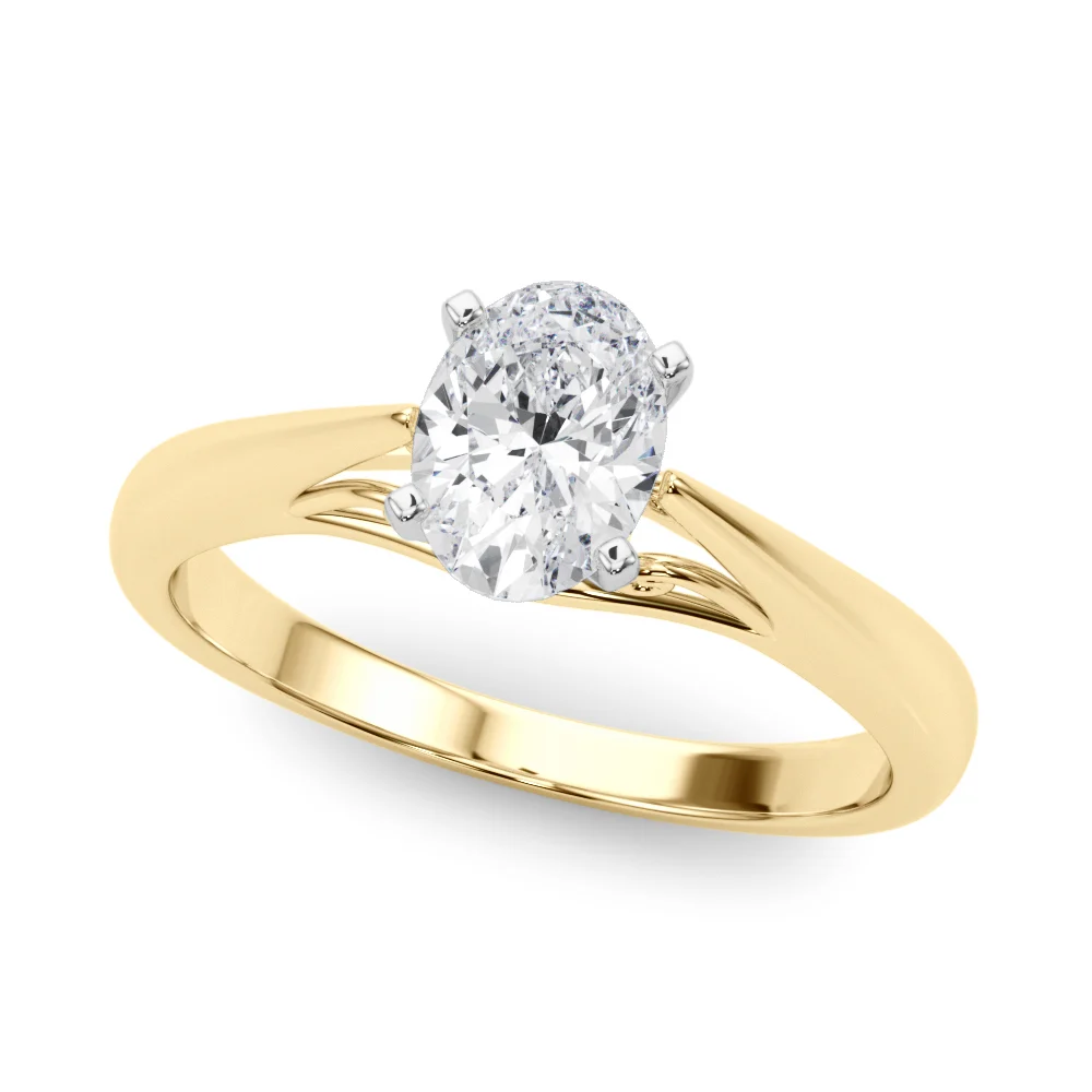 Solitaire Cathedral Engagement Ring - Image 36