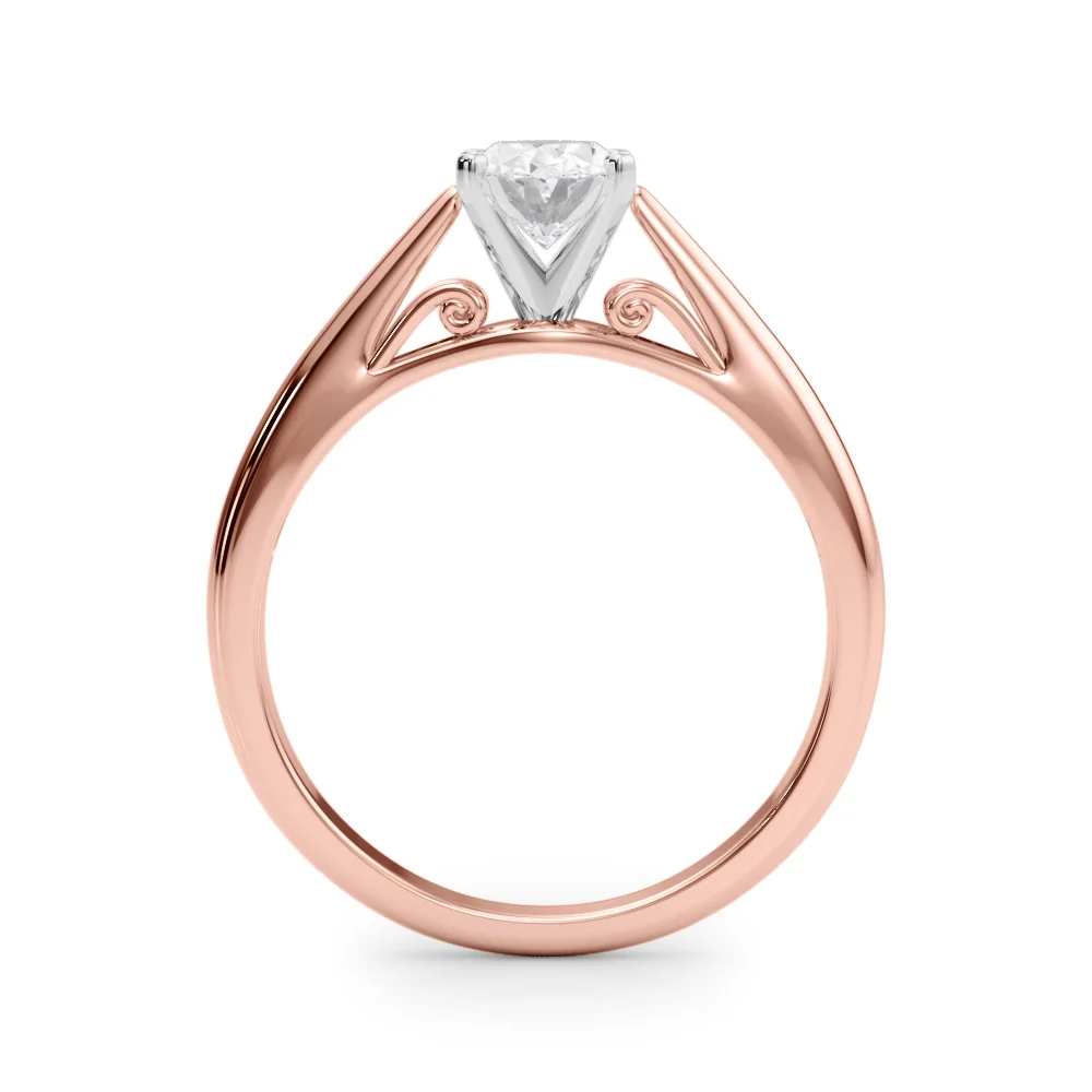 Solitaire Cathedral Engagement Ring - Image 42