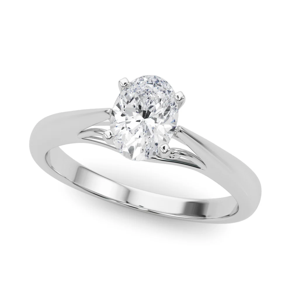 Solitaire Cathedral Engagement Ring - Image 31