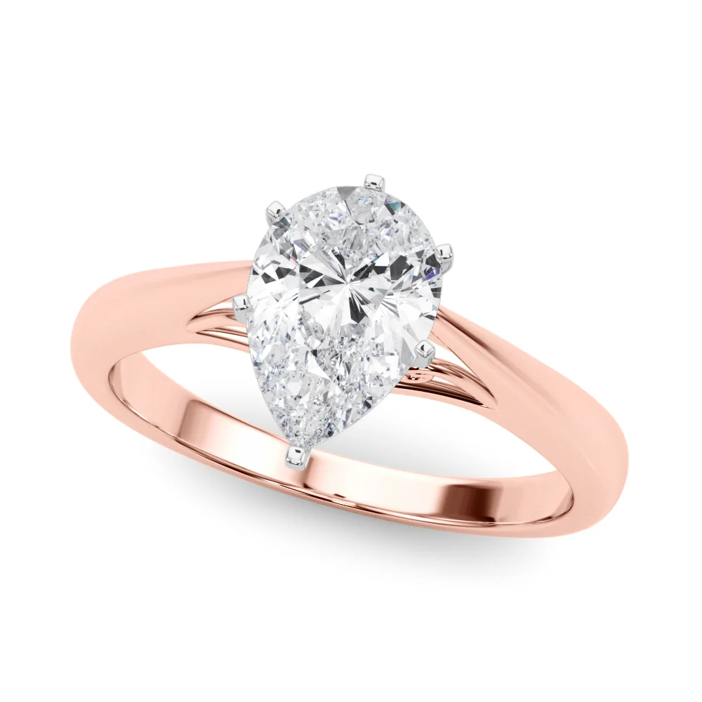 Solitaire Cathedral Engagement Ring - Image 86