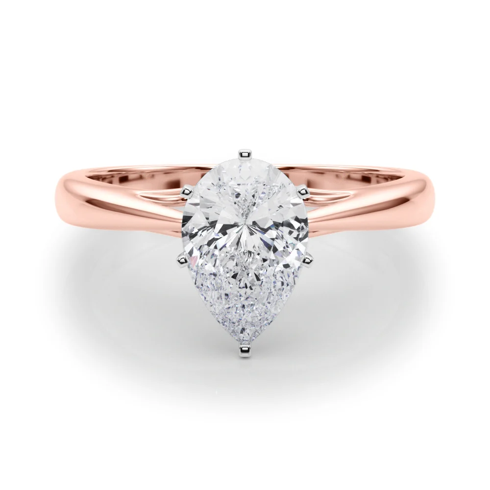 Solitaire Cathedral Engagement Ring - Image 88