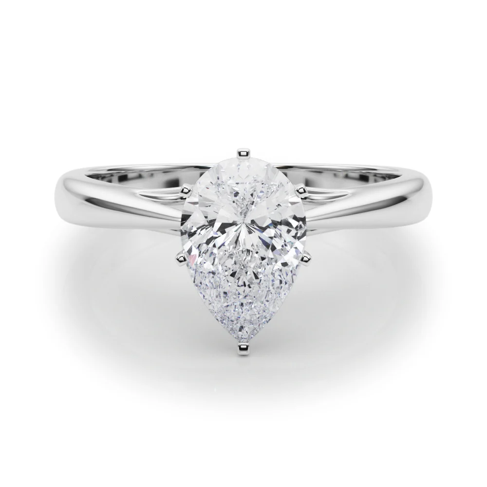Solitaire Cathedral Engagement Ring - Image 78