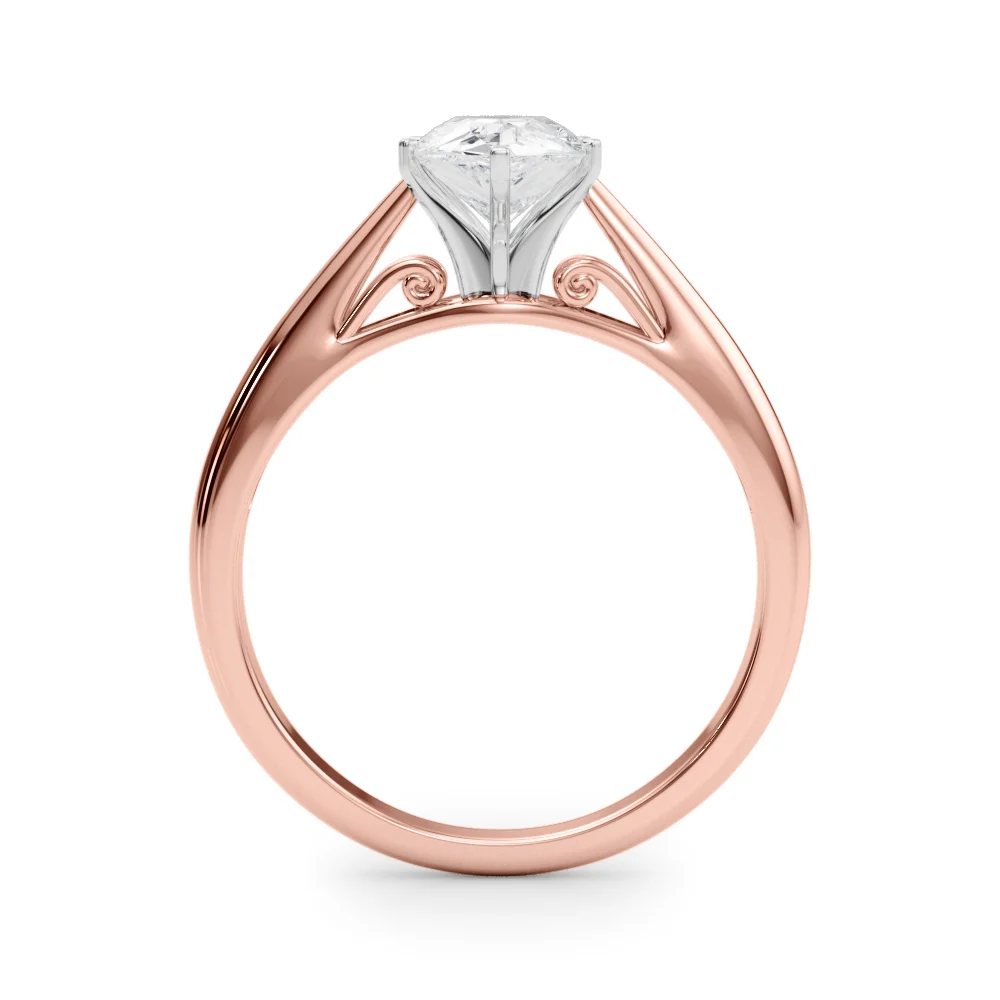 Solitaire Cathedral Engagement Ring - Image 87